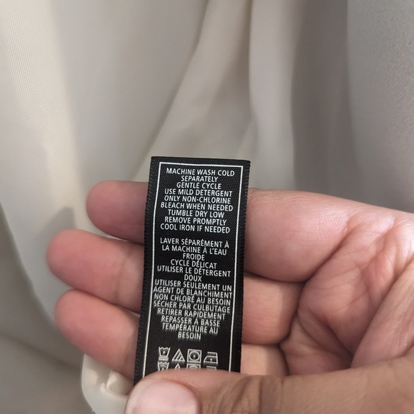 Seafoam 7 For All Mankind Trench Coat xl to 2xl or 3xl, no belt - Picture 6 of 9